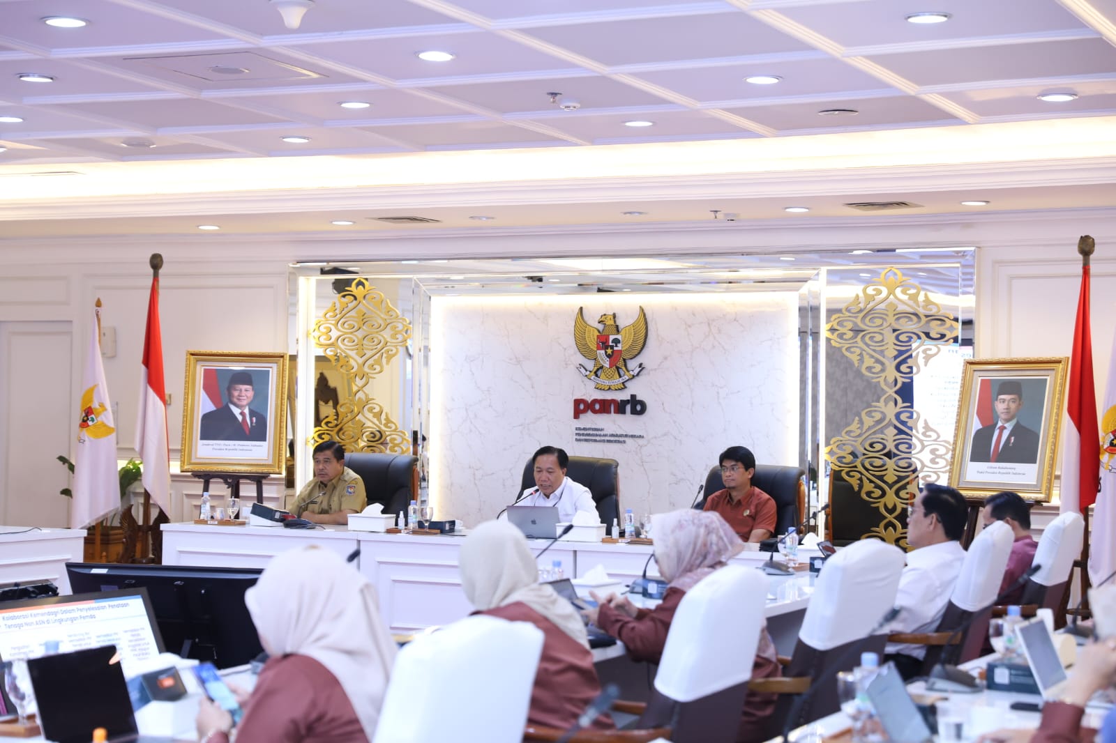 20250106 Rapat Penataan Tenaga Non ASN Bersama Kemendagri dan BKN 1