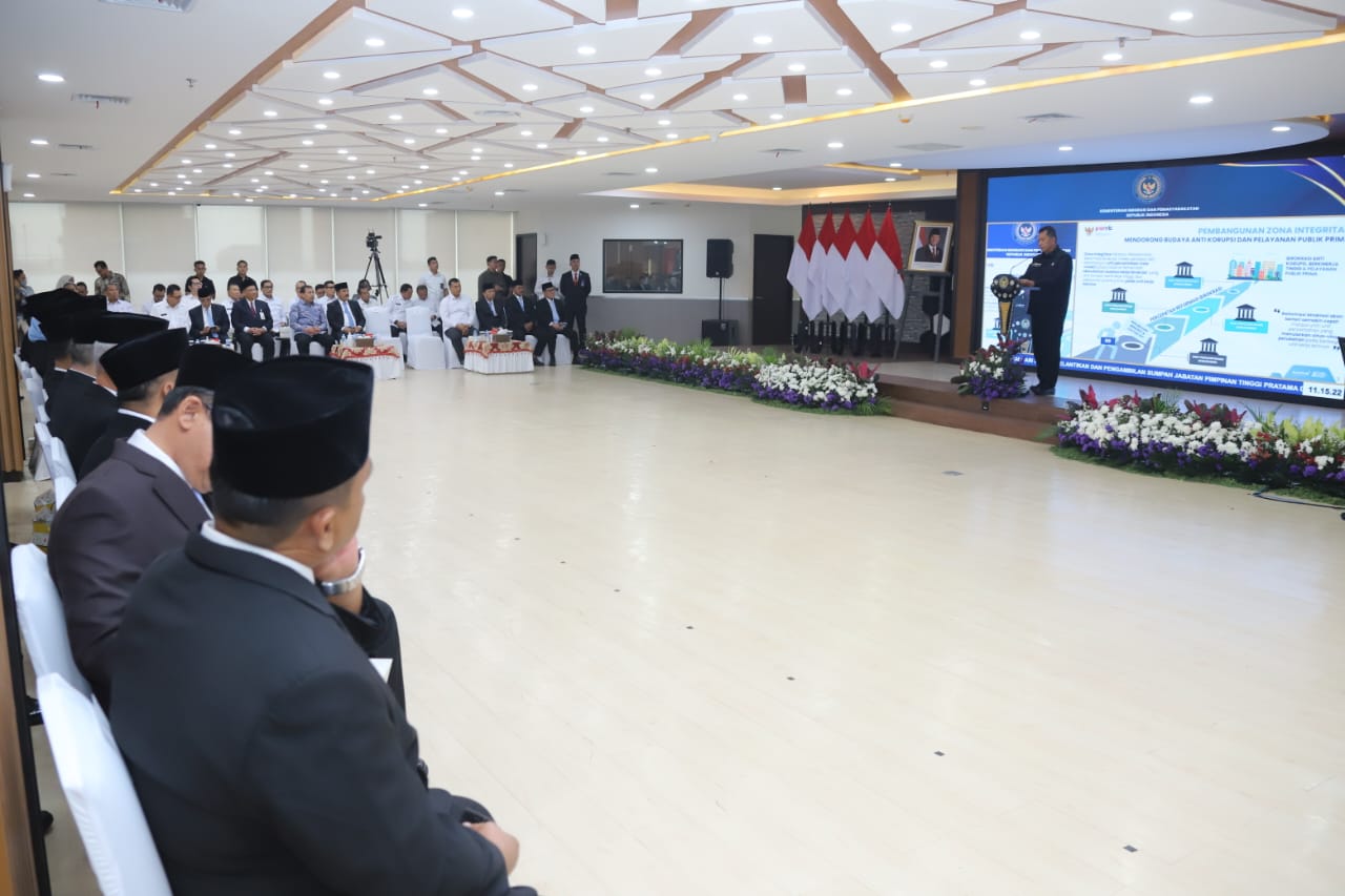 20250114 Pelantikan PPT Pratama Pencanangan ZI dan Penandatanganan PK Kementerian Imipas 17