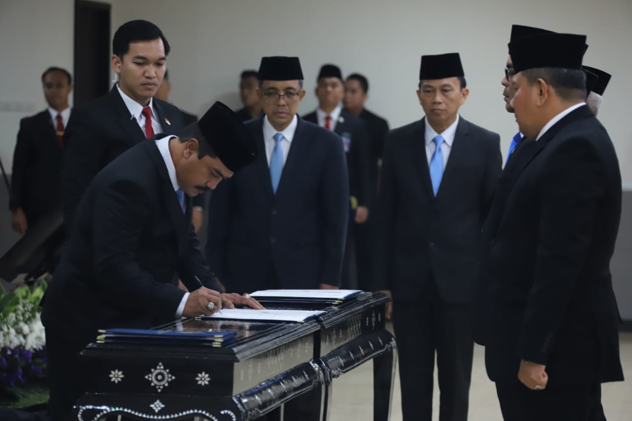 20250114 Pelantikan PPT Pratama Pencanangan ZI dan Penandatanganan PK Kementerian Imipas 17