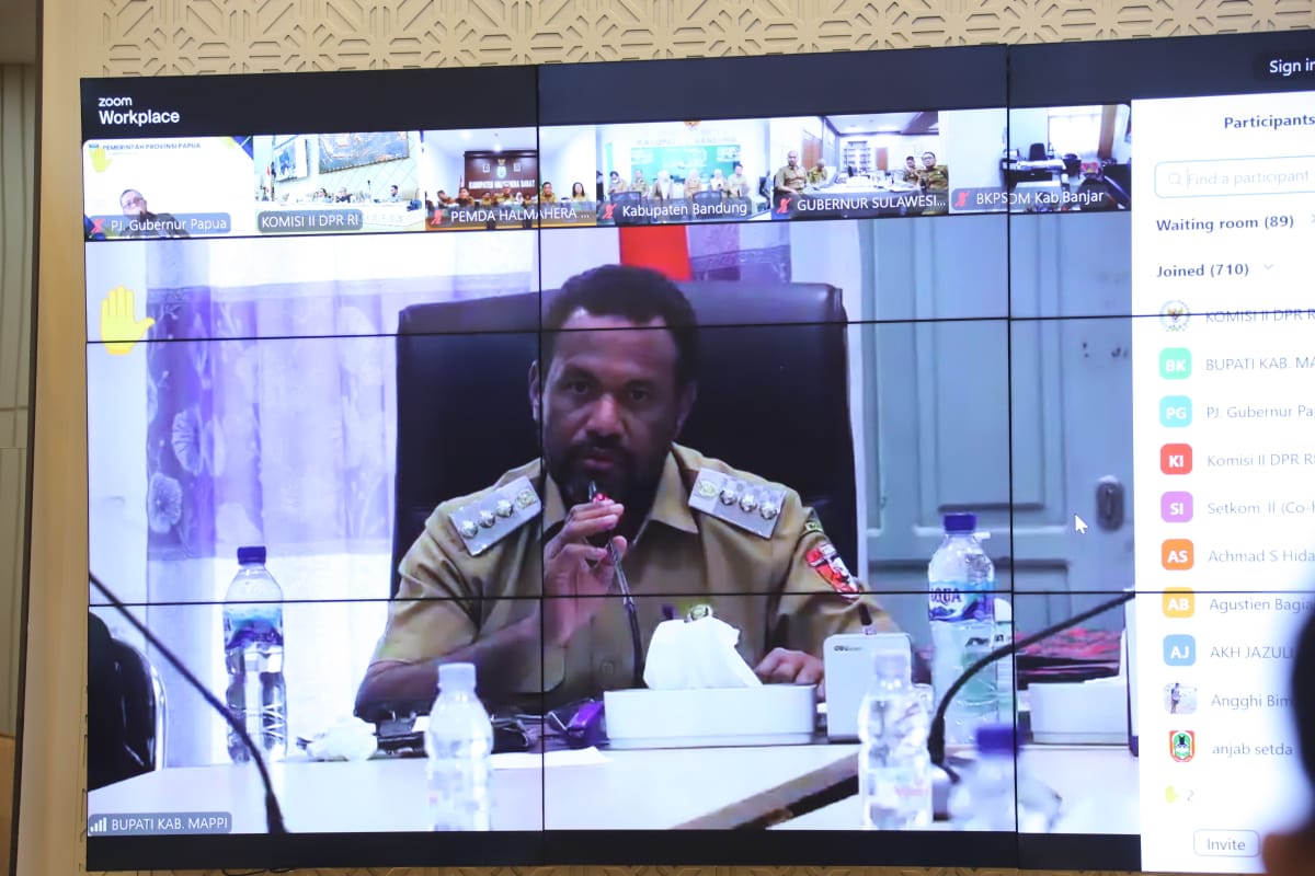 20250630 Raker dan RDP Bersama Komisi II DPR RI 17
