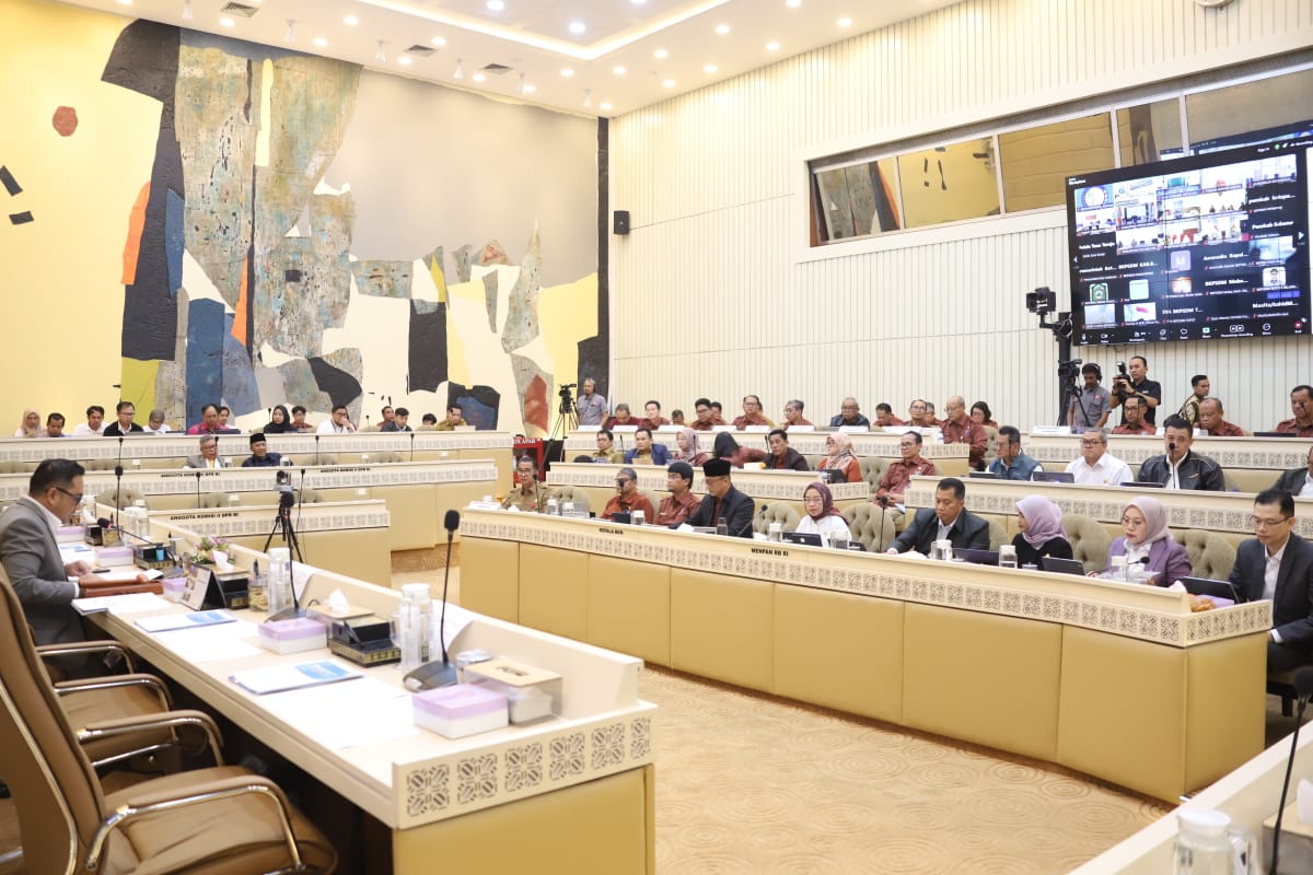 20250630 Raker dan RDP Bersama Komisi II DPR RI 17
