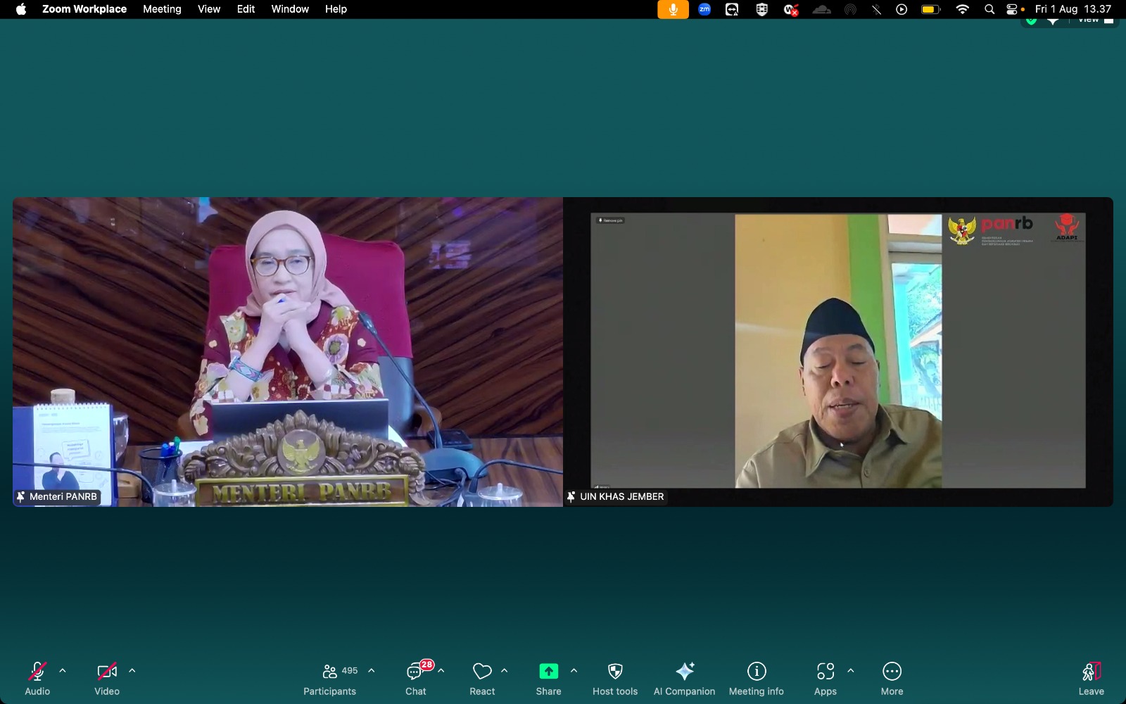 20250801 Diskusi Publik Penguatan Status dan Karier Dosen ASN PPPK 1