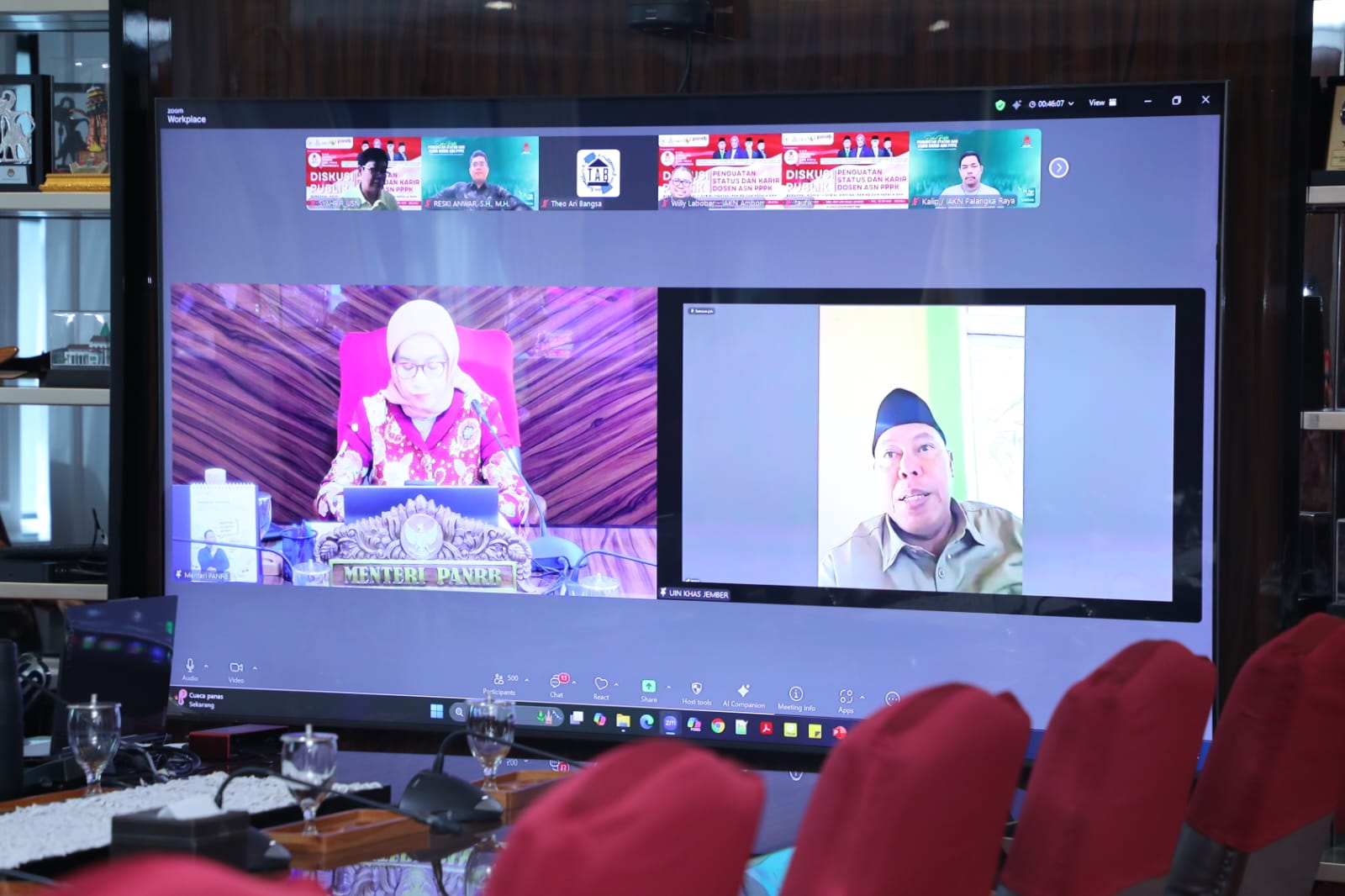 20250801 Diskusi Publik Penguatan Status dan Karier Dosen ASN PPPK 1