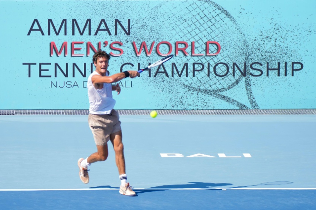 20250804 Menpora Dito Turnamen Seri ITF di Bali Berpeluang Lahirkan Petenis Indonesia Kelas Dunia