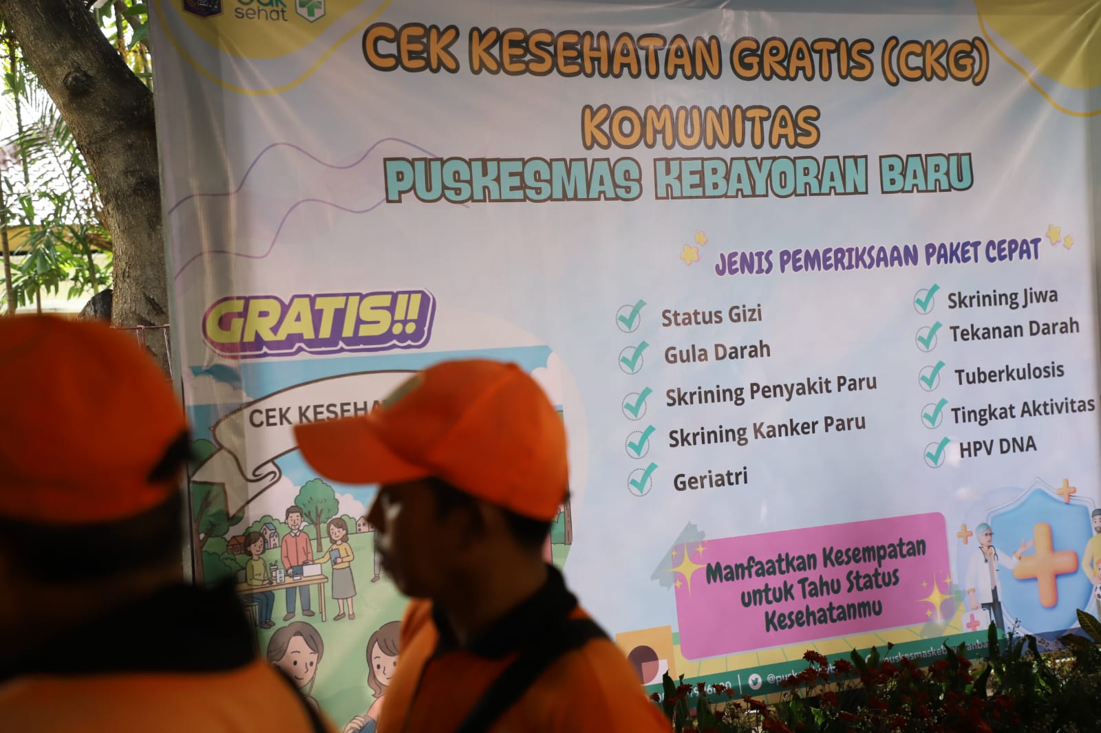 20250807 Cek Kesehatan Gratis di RPTRA Tunas Muda 1