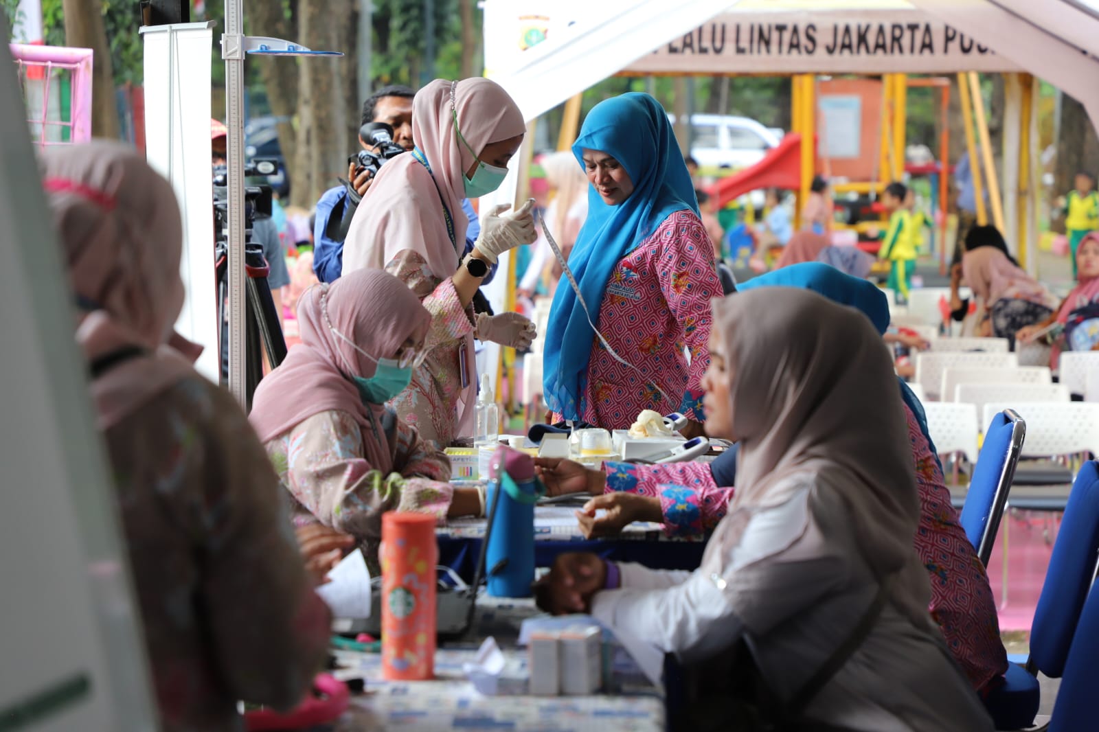 20250807 Cek Kesehatan Gratis di RPTRA Tunas Muda 1