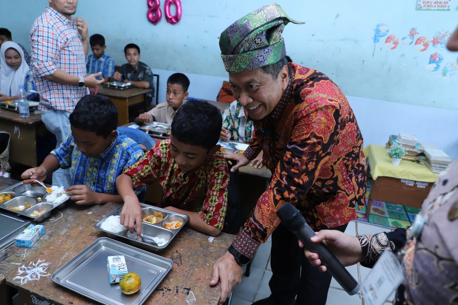 20250807 Peninjauan Penyaluran Program Makan Bergizi Gratis di Riau 1
