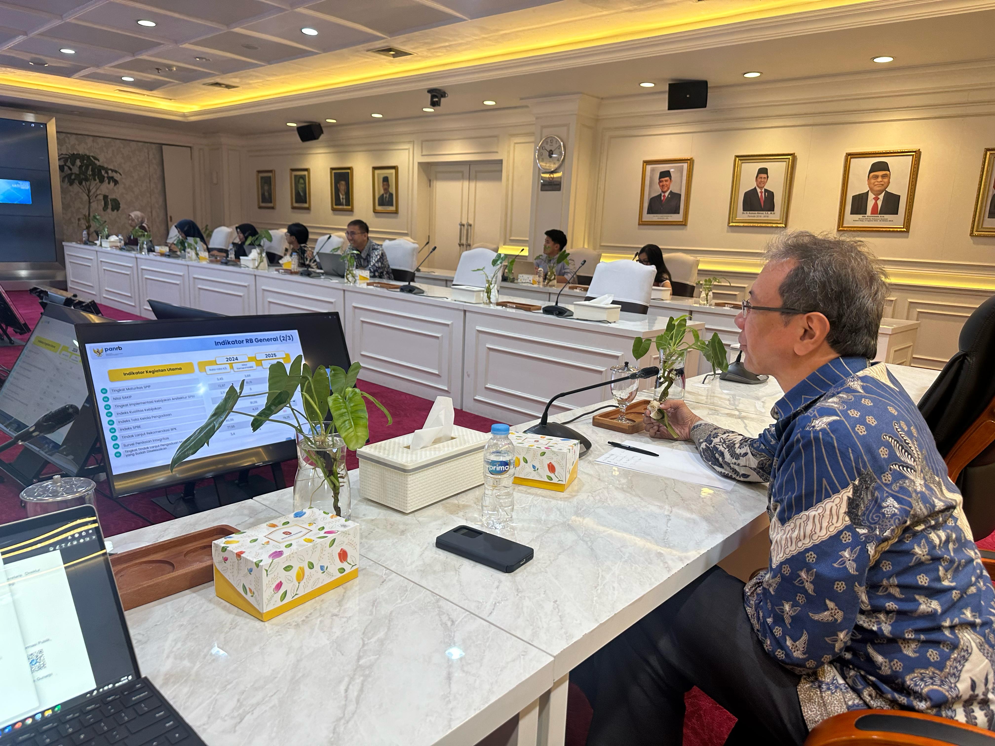 20250808 Rapat Tindak Lanjut Hasil Evaluasi dan Penyusunan Rencana Aksi Reformasi Birokrasi 1