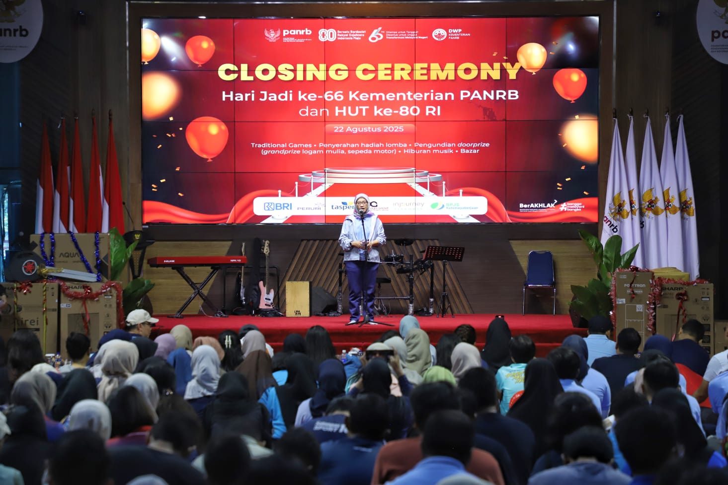 20250822 Closing Ceremony Hari Jadi ke 66 Kementerian PANRB dan HUT ke 80 RI 1