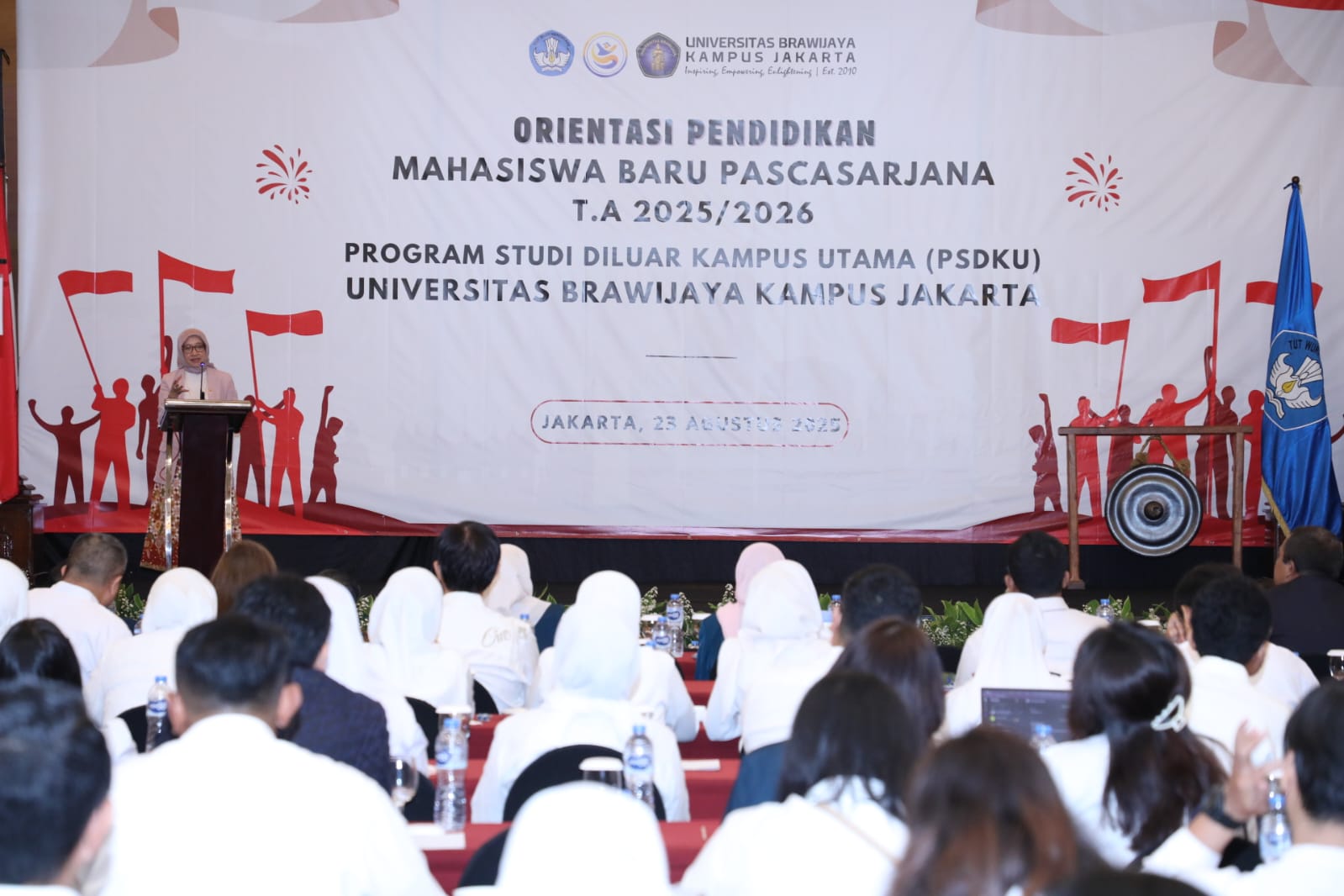 20250823 MENTERI Orientasi Mahasiswa Baru Program Doktor dan Magister Universitas Brawijaya Kampus Jakarta 15