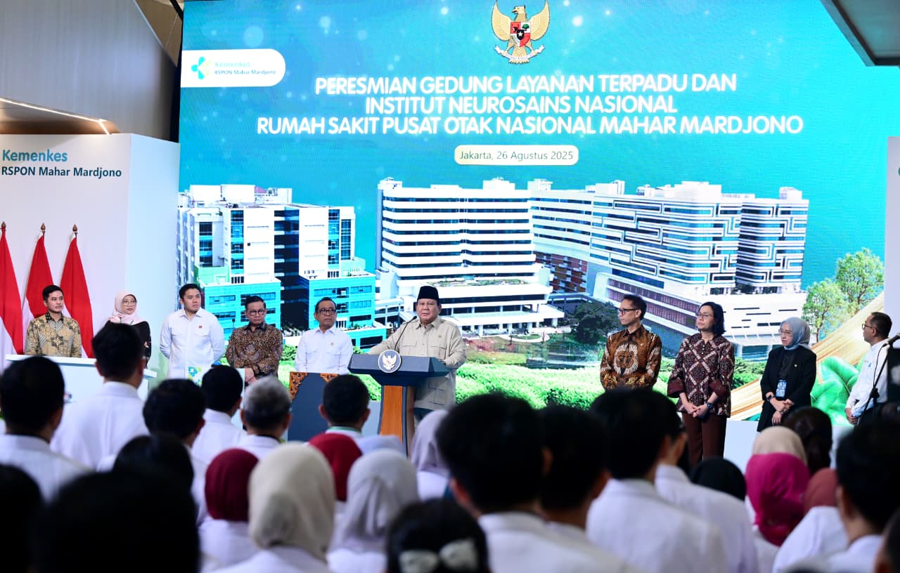 20250826 Peresmian Rumah Sakit Otak Nasional Mahar Mardjono 9