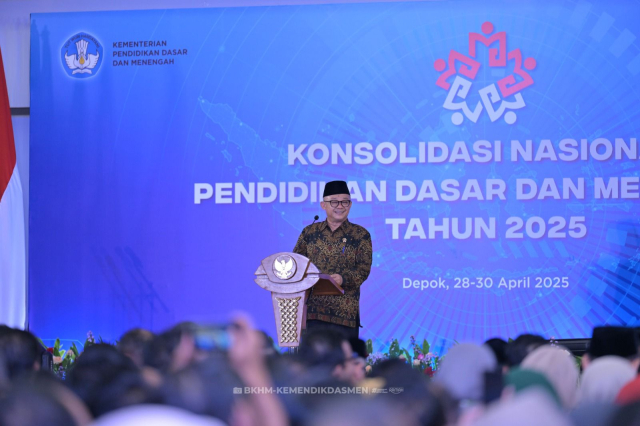 20250430 Mendikdasmen Paparkan Tujuh Program Prioritas Pendidikan di Konsolidasi Nasional 2025Mendikdasmen Paparkan Tujuh Program Prioritas Pendidikan di Konsolidasi Nasional 2025