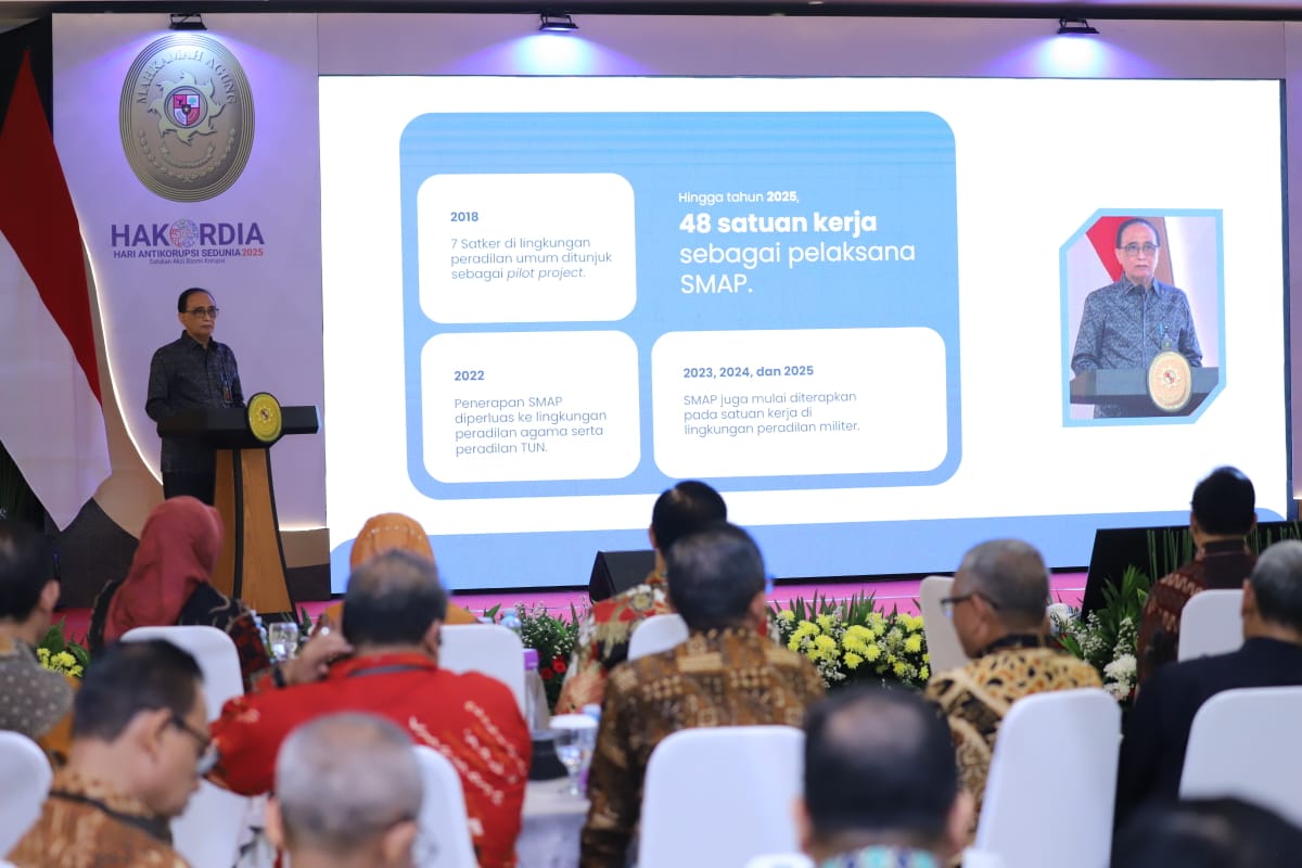 20251209 Penganugerahan Penghargaan Satuan Kerja Berintegritas di Lingkungan MA 13