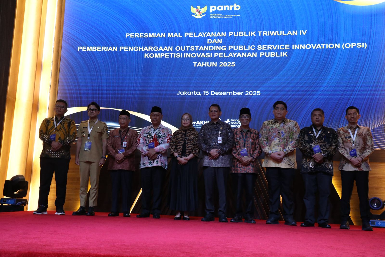 20251215 Peresmian Serentak 9 MPP dan Penghargaan OPSI Kompetisi Inovasi Pelayanan Publik Tahun 2025 1