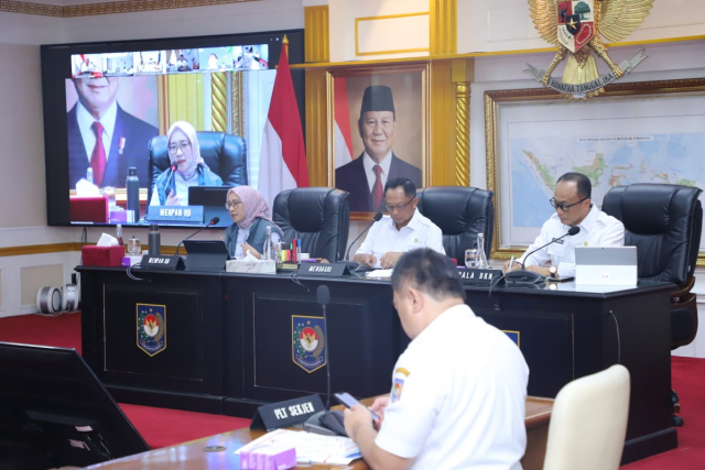 20250108 Rapat Koordinasi Penyelesaian Penataan Tenaga Non ASN bersama Kemendagri dan BKN 1