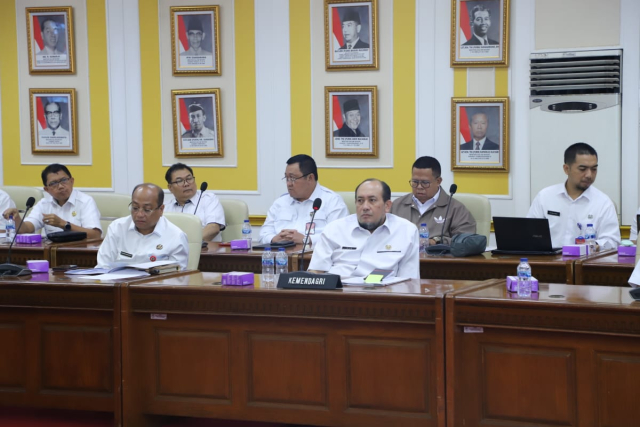 20250108 Rapat Koordinasi Penyelesaian Penataan Tenaga Non ASN bersama Kemendagri dan BKN 1