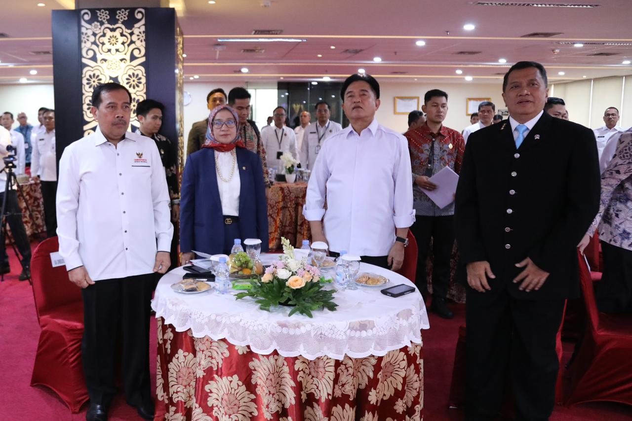 20250110 Pendatanganan PK dan Pencanangan Pembangunan Zona Integritas WBKWBBM 2025 Kemenko Kumham Imipas 1