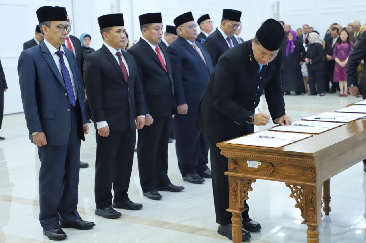 20250116 Pelantikan dan Pengambilan Sumpah JPT Madya Kementerian PPN Bappenas 15