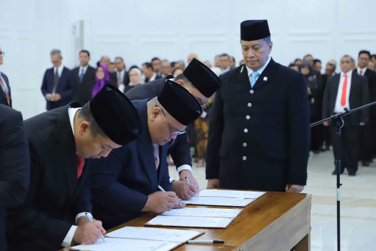 20250116 Pelantikan dan Pengambilan Sumpah JPT Madya Kementerian PPN Bappenas 15