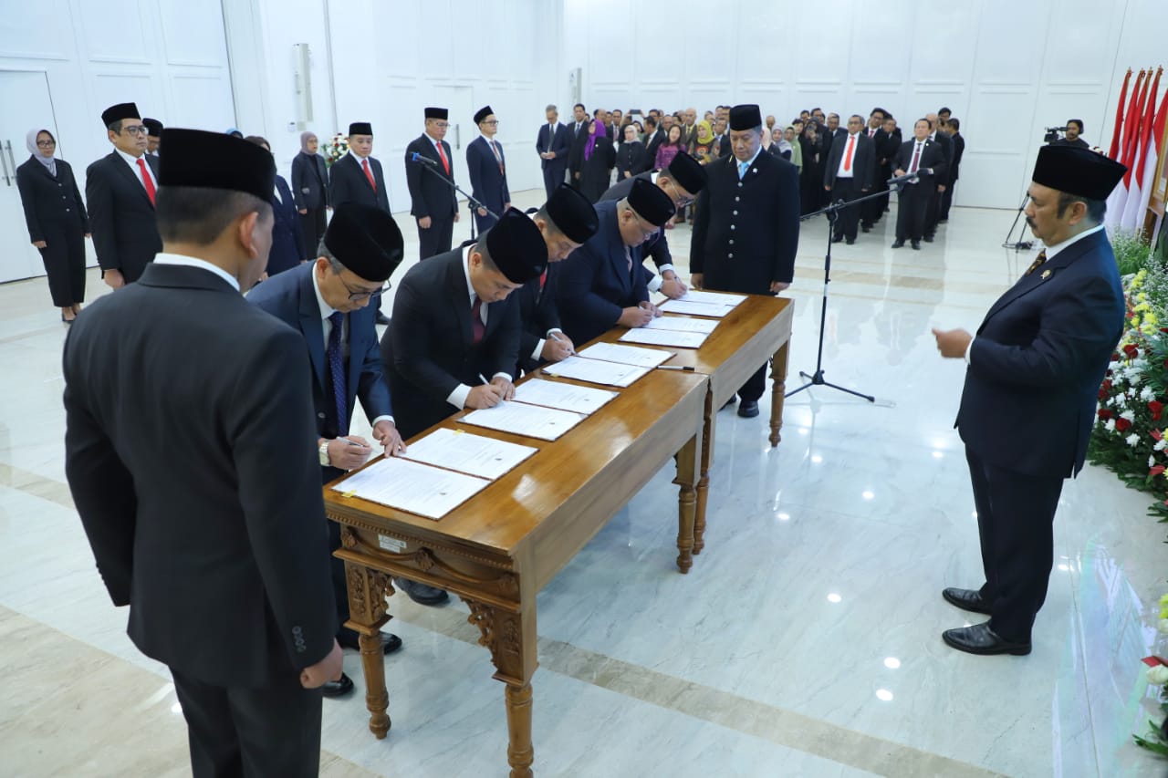 20250116 Pelantikan dan Pengambilan Sumpah JPT Madya Kementerian PPN Bappenas 15