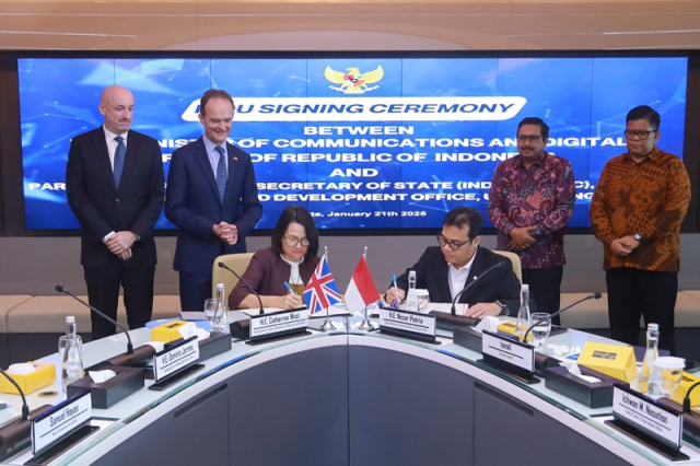 20250122 Indonesia Inggris Tingkatkan Kemitraan Strategis di Sektor Digital