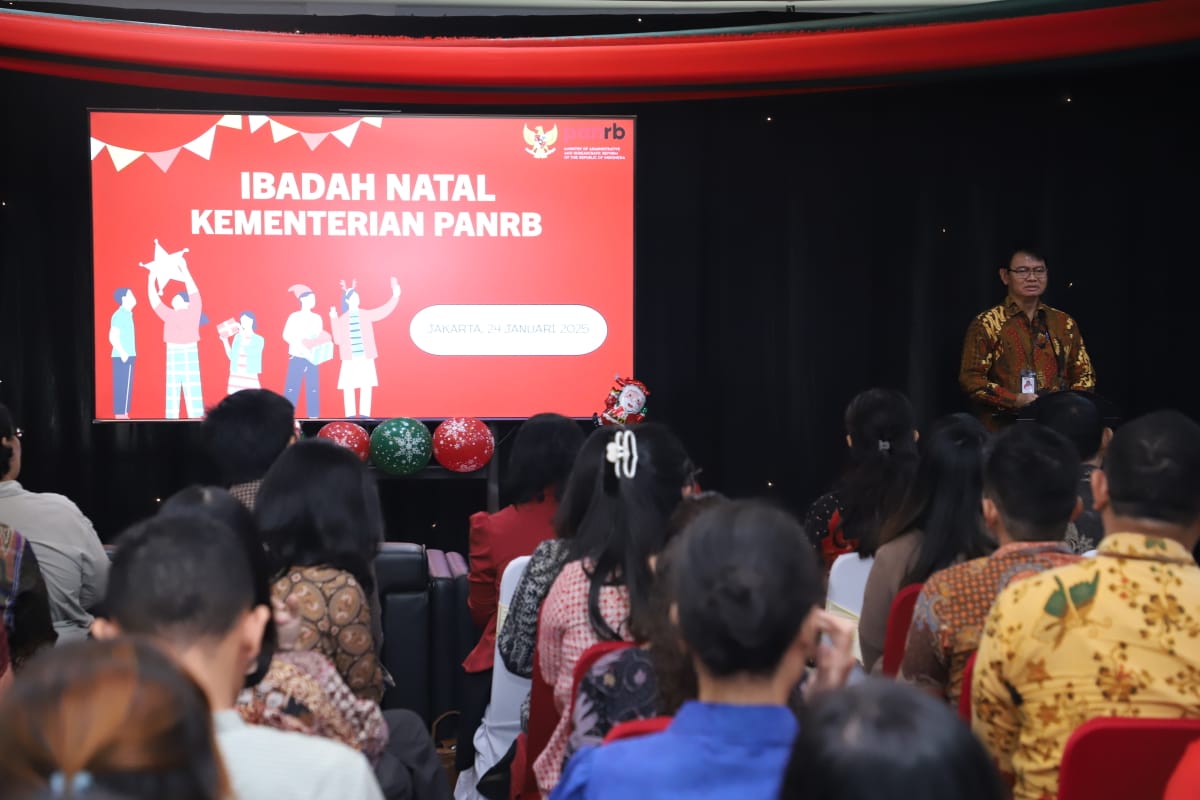 20250124 Perayaan Natal Pegawai di Lingkungan Kementerian PANRB 9