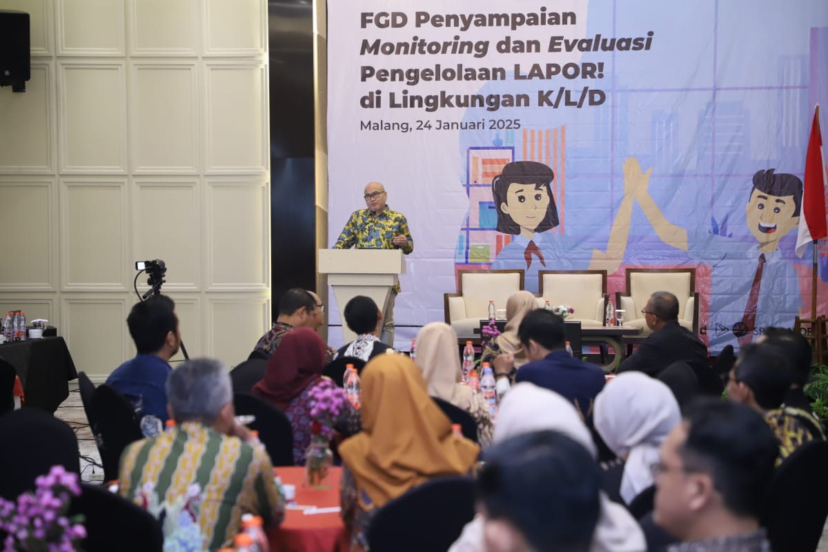 20250125 FGD Penyampaian Monitoring dan Evaluasi Pengelolaan LAPOR 12
