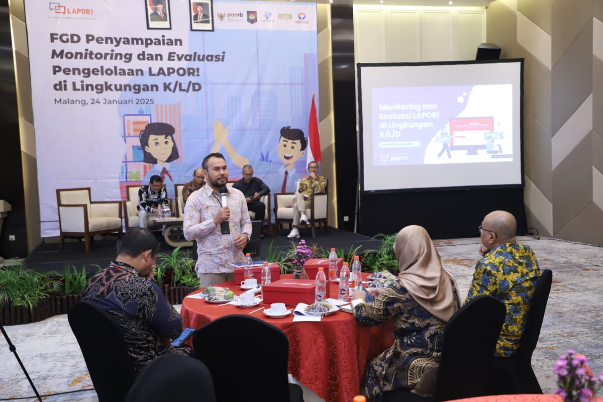 20250125 FGD Penyampaian Monitoring dan Evaluasi Pengelolaan LAPOR 2