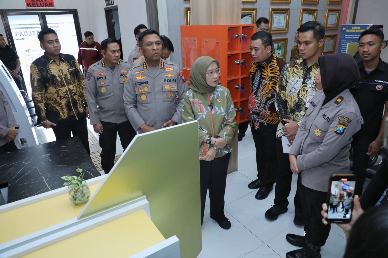 20250703 Kunjungan Layanan Polresta Sidoarjo 15