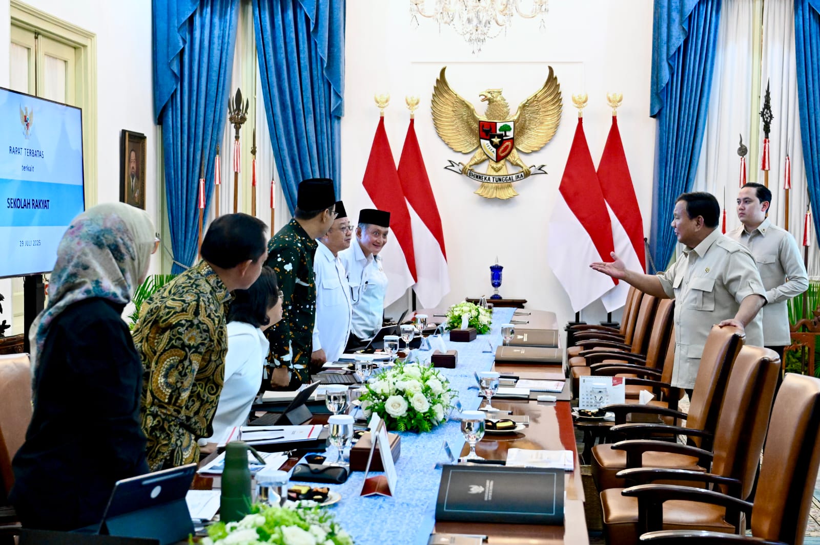 20250729 Ratas Terkait Sekolah Rakyat 1