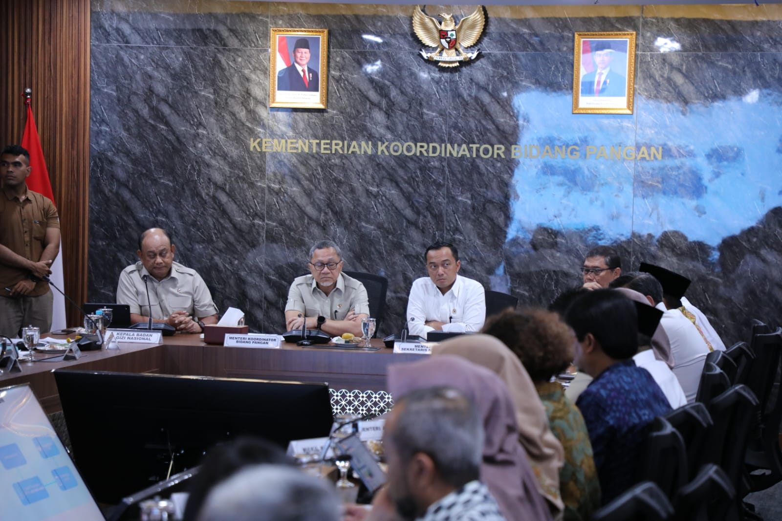 20250626 Rapat Koordinasi Terbatas Tingkat Menteri terkait Program Makan Bergizi Gratis 1