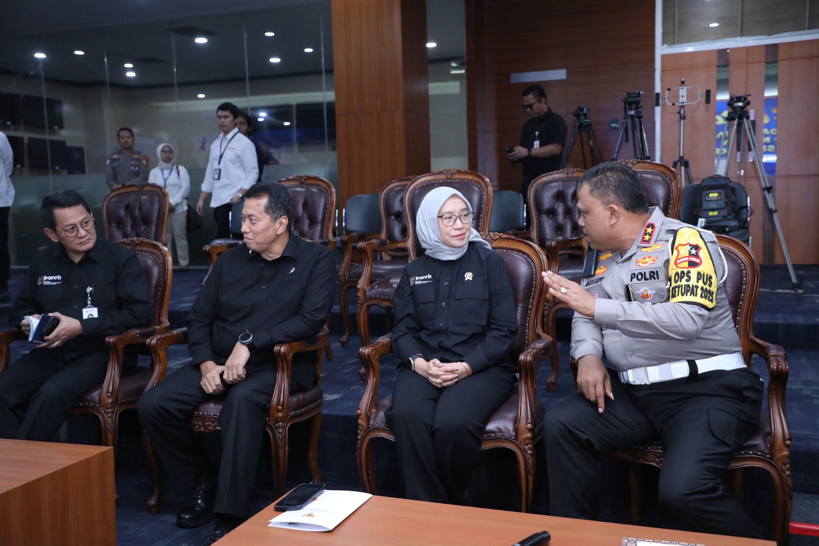 20250325 Peninjauan Arus Mudik 2025 di NTMC Korlantas Polri 14