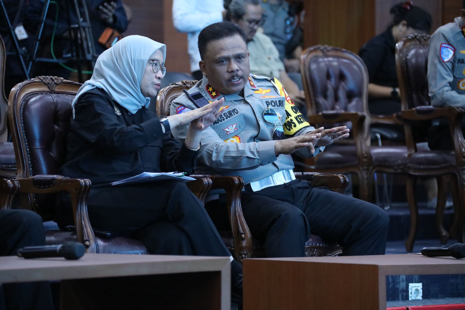 20250325 Peninjauan Arus Mudik 2025 di NTMC Korlantas Polri 14