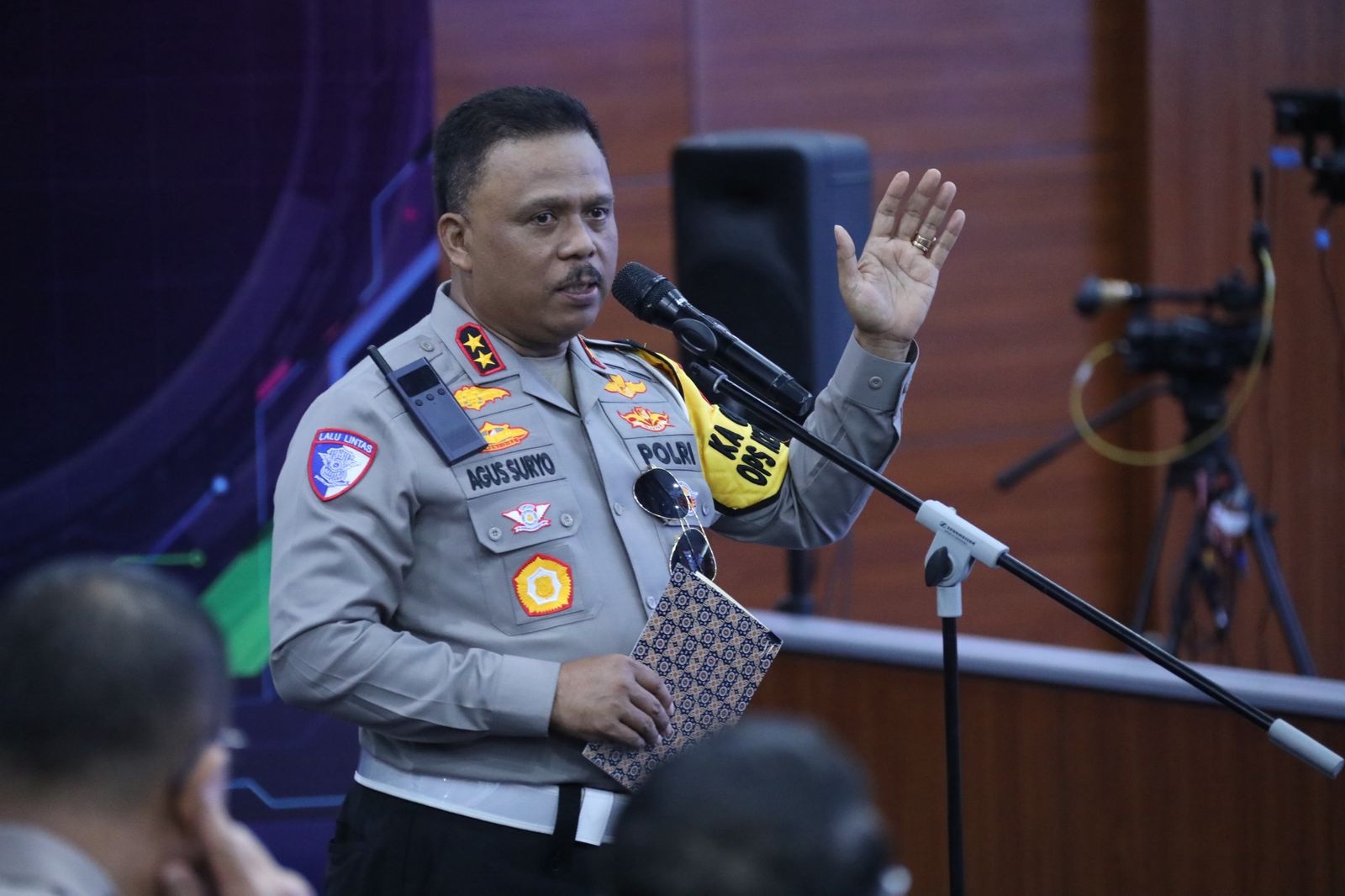 20250325 Peninjauan Arus Mudik 2025 di NTMC Korlantas Polri 9