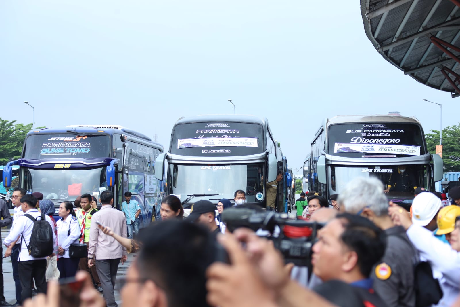 20250327 Pelepasan Peserta Mudik Gratis Lebaran Kementerian Perhubungan 202521