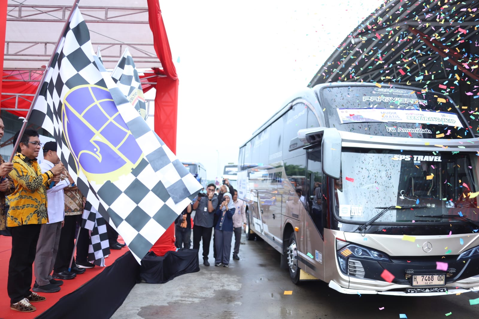 20250327 Pelepasan Peserta Mudik Gratis Lebaran Kementerian Perhubungan 202521 