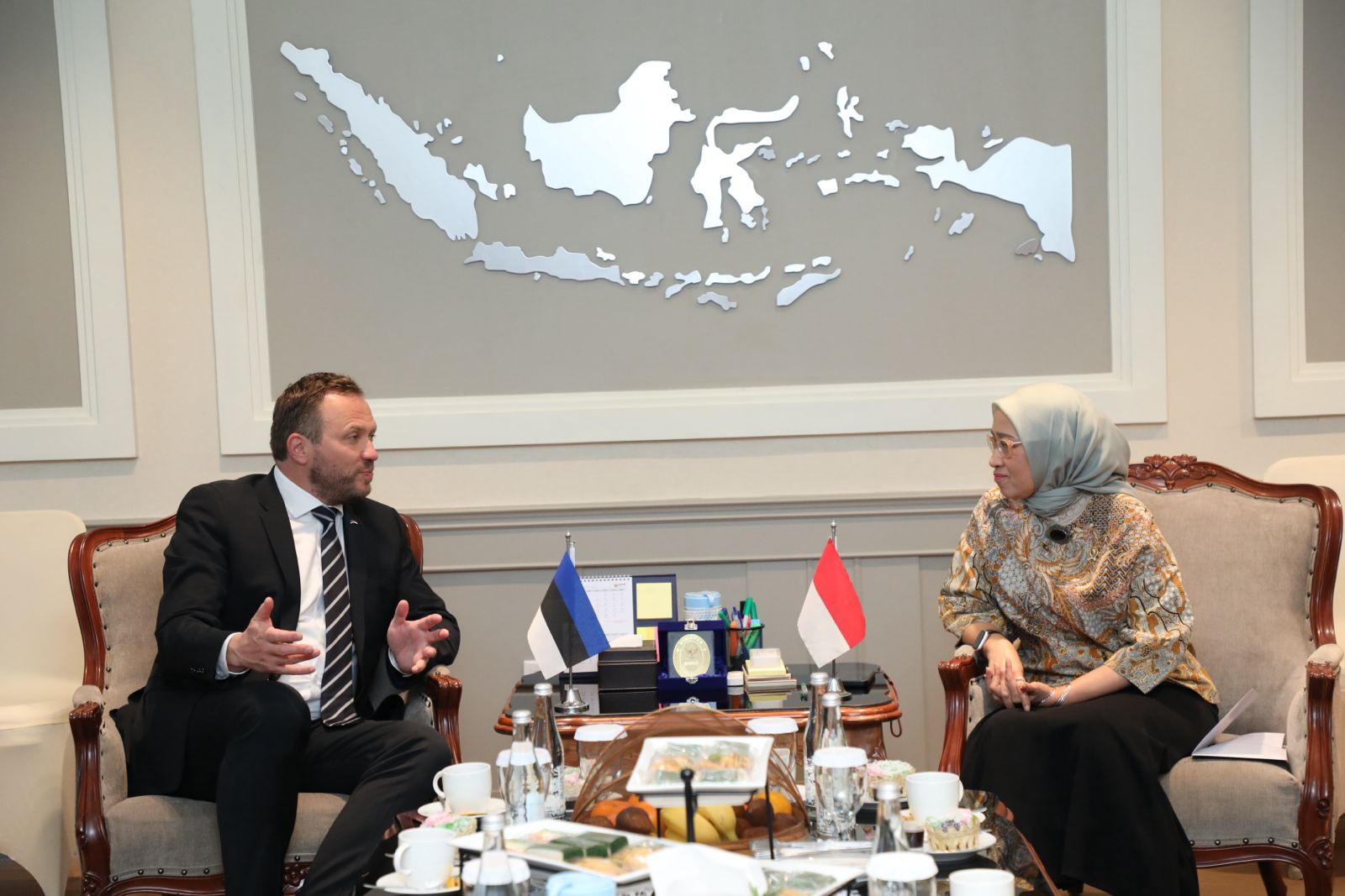 2025423 Menerima Kunjungan Menteri Luar Negeri Estonia 10