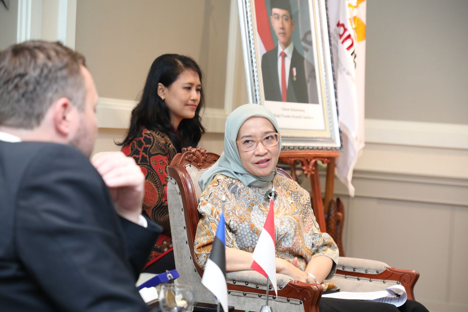 2025423 Menerima Kunjungan Menteri Luar Negeri Estonia 10
