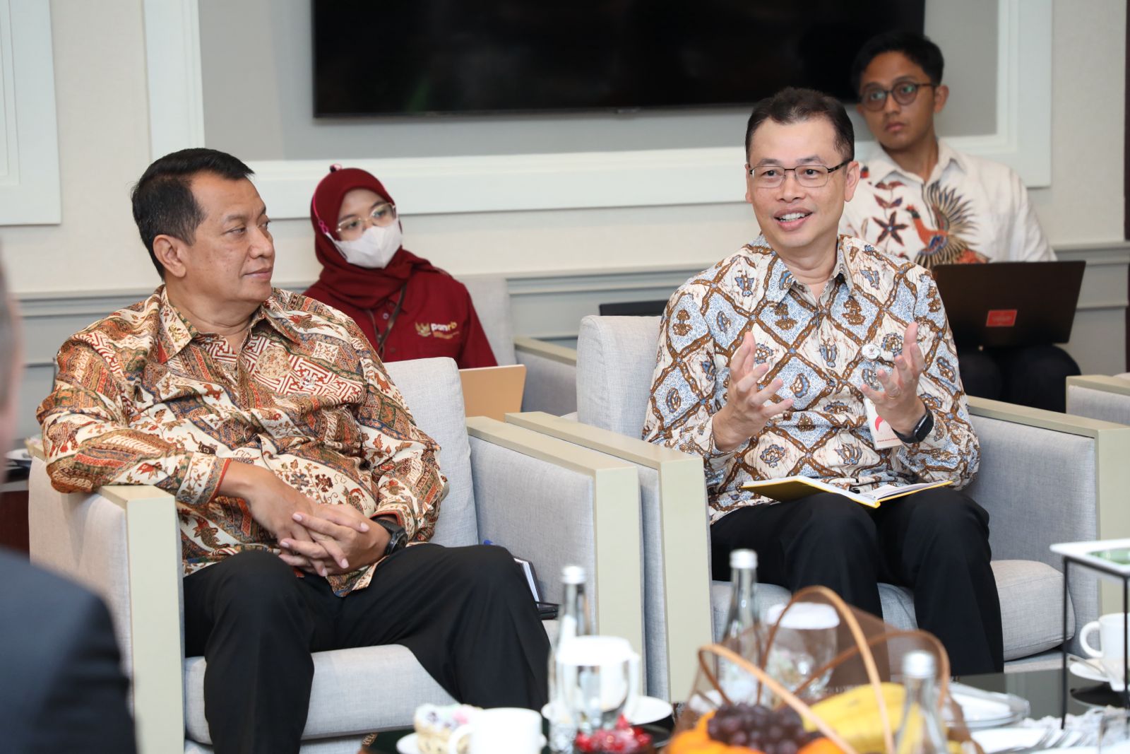 2025423 Menerima Kunjungan Menteri Luar Negeri Estonia 10
