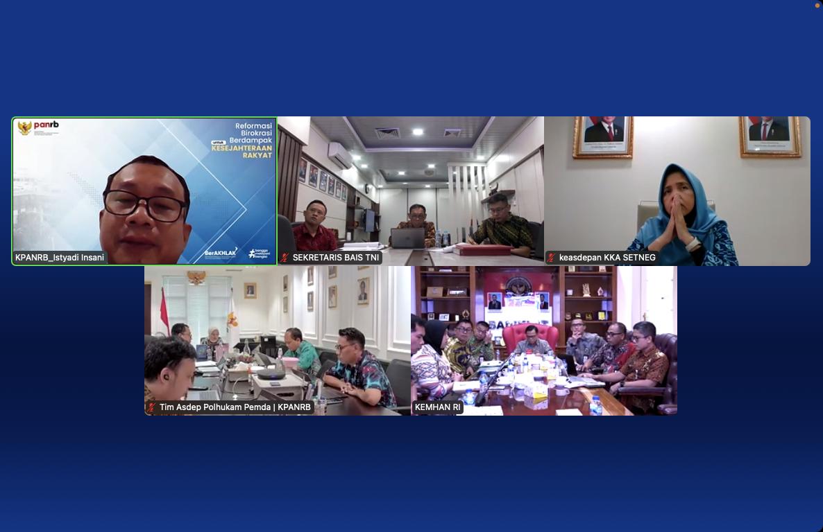 20250516 Rapat PAK RPerpres tentang Kementerian Pertahanan 1