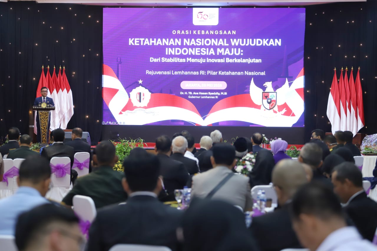 20250520 Syukuran dan Orasi Ilmiah Pada HUT ke 60 Lemhannas 8