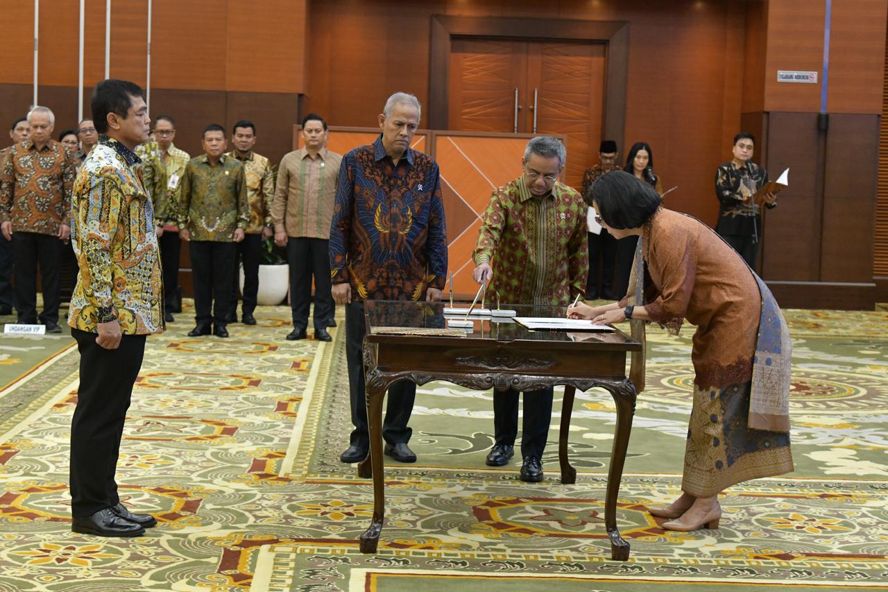 2025523 Pelantikan Pejabat Pimpinan Tinggi Madya Kementerian Keuangan 11