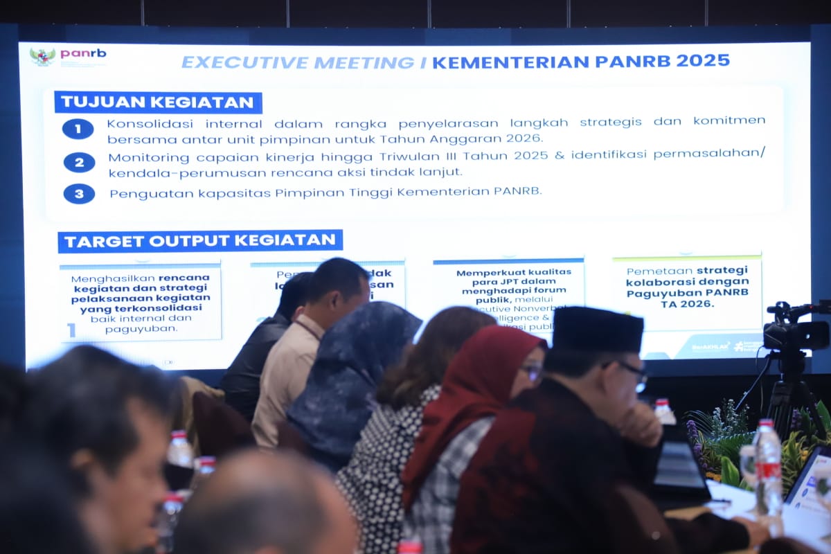 20251107 Forum Penguatan Satu Data Progres Kinerja 2025 dan Rencana Kinerja Strategis 2026 Kementerian PANRB 10