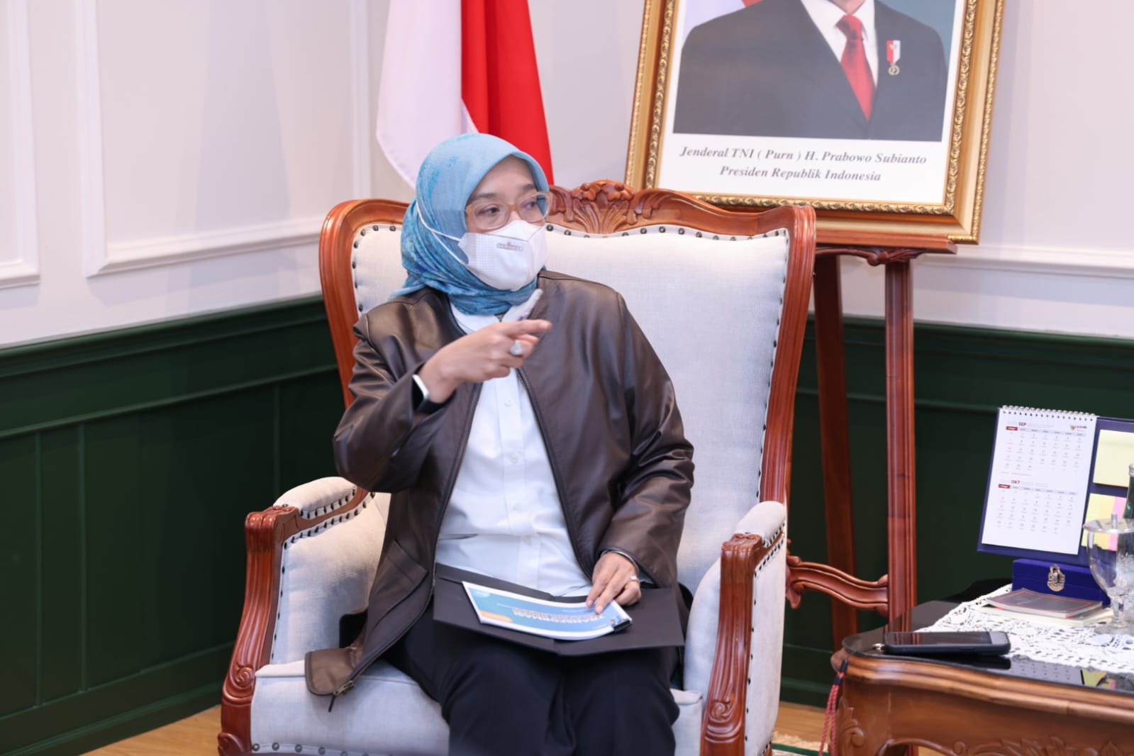 20251110 Audiensi dengan Menteri Pendidikan Tinggi Sains dan Teknologi 1