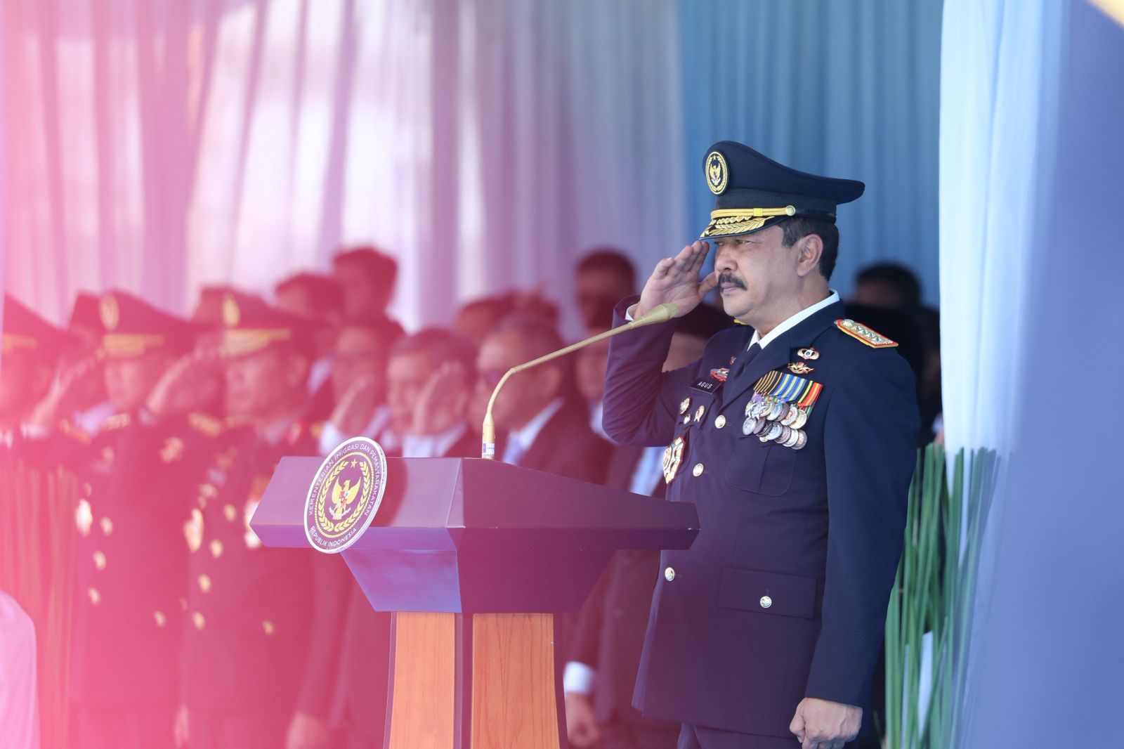 20251119 Upacara Peringatan Hari Bakti Kementerian Imigrasi dan Pemasyarakatan ke I Tahun 202516