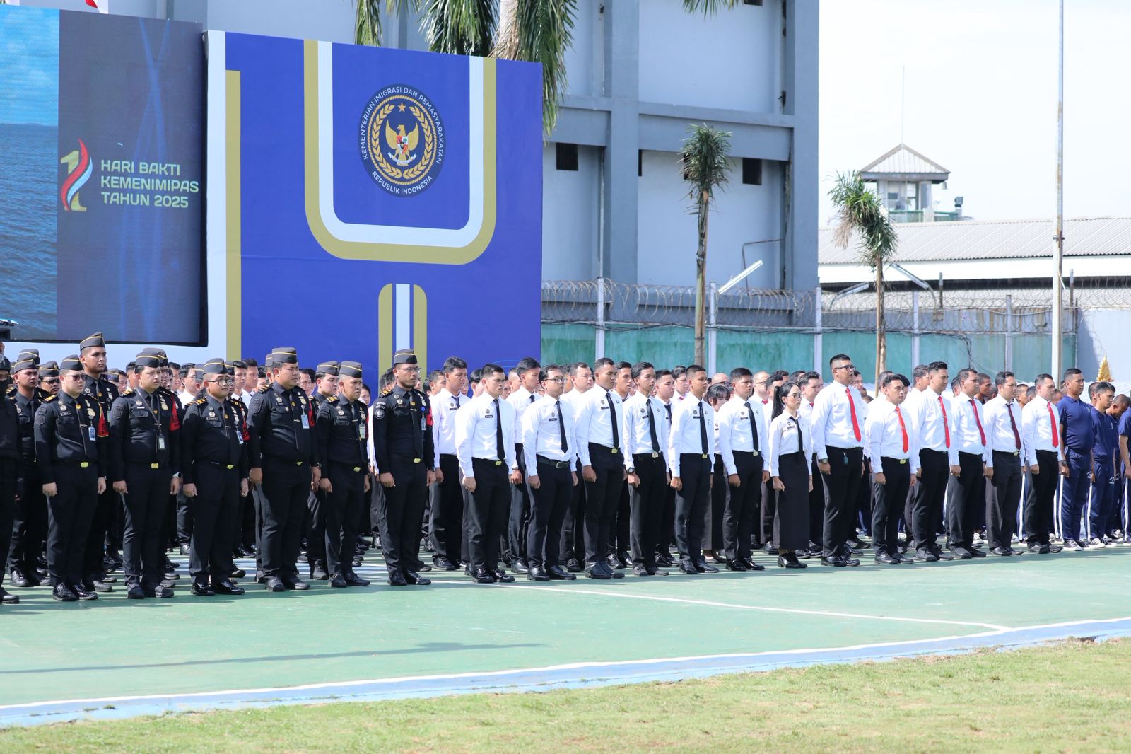 20251119 Upacara Peringatan Hari Bakti Kementerian Imigrasi dan Pemasyarakatan ke I Tahun 202516