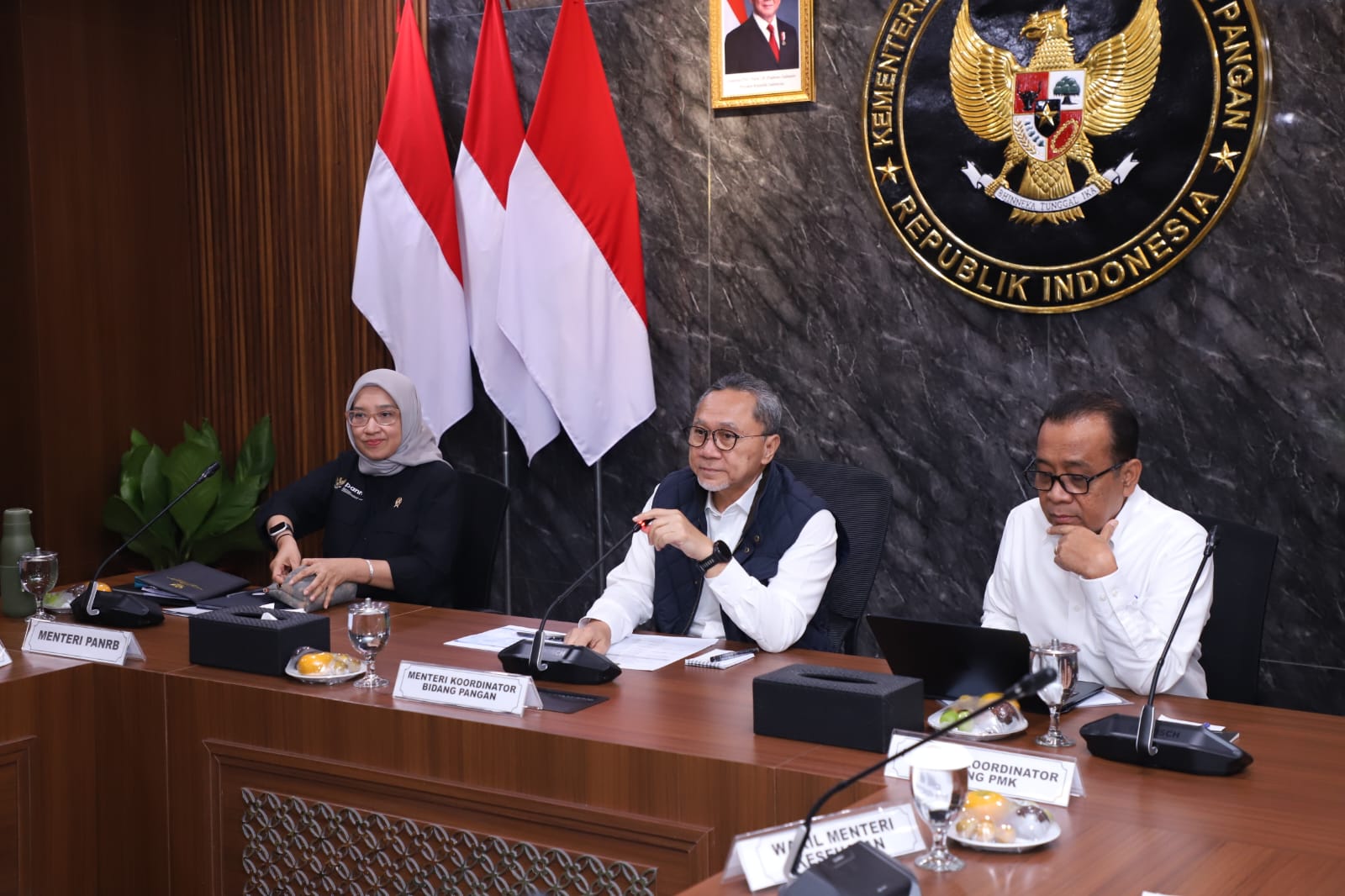 2025114 Rapat Koordinasi Terbatas Program Makan Bergizi Gratis 9