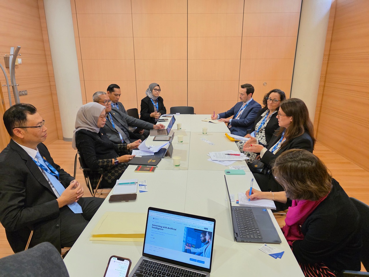 20251006 MENTERI Bilateral Meeting dengan Deputy Secretary General OECD 1