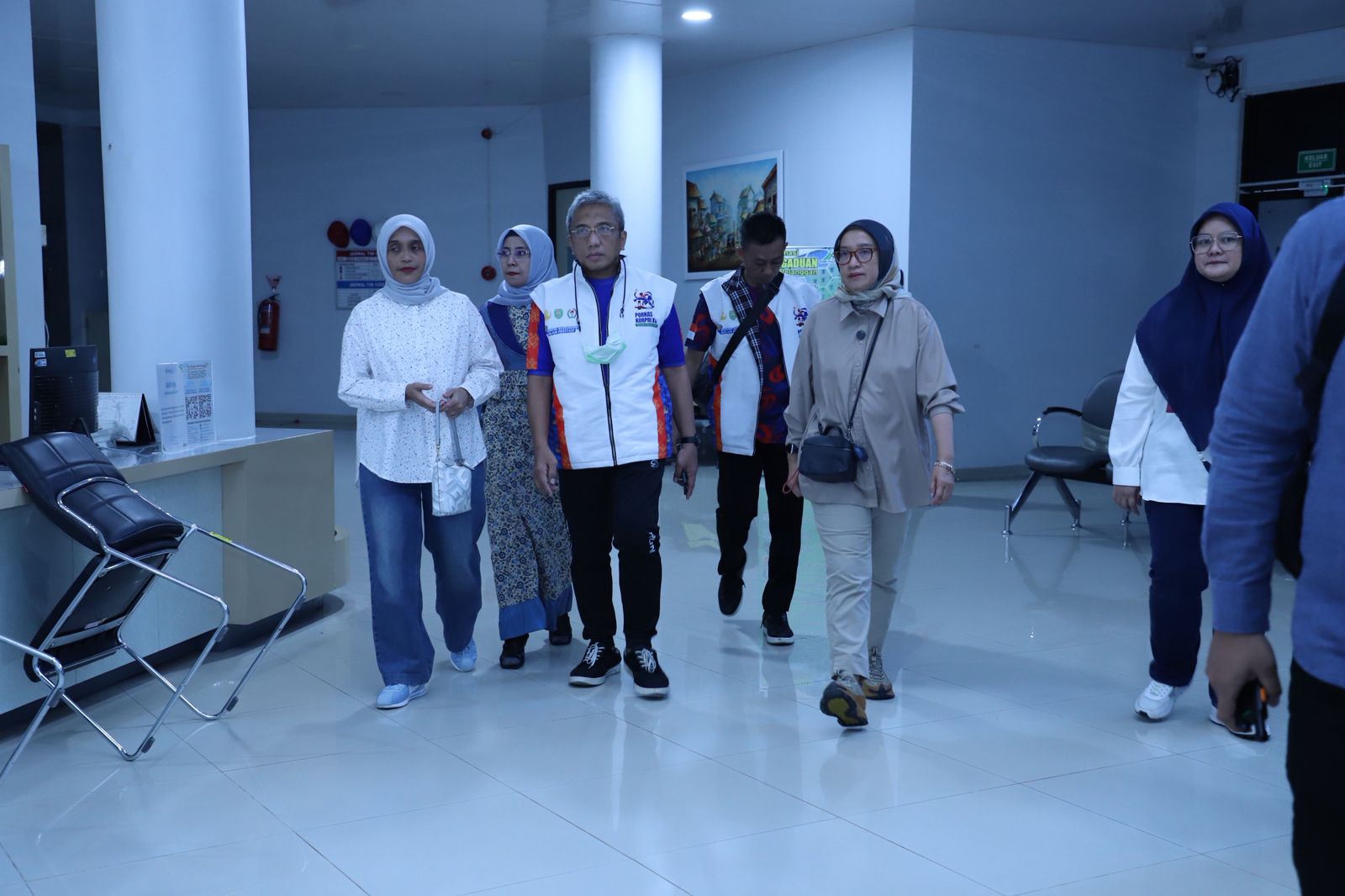 20251011 Menteri PANRB Jenguk Atlet Pornas Korpri 2025 yang Dirawat di RS Mohammad Hosein Palembang 10