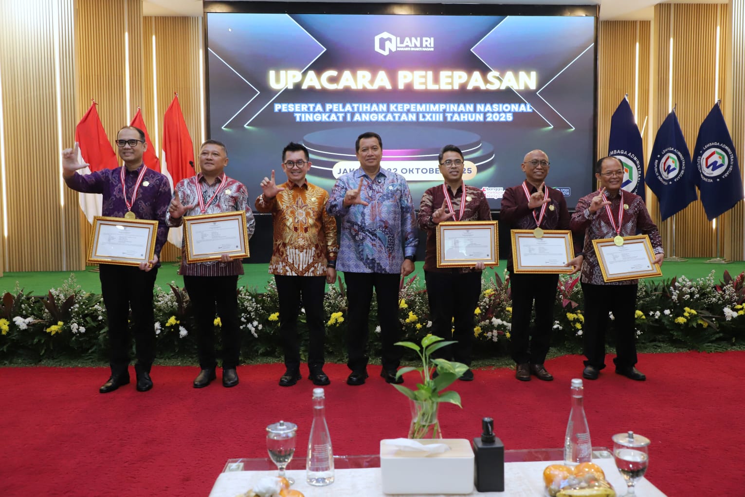 20251022 Pelepasan Peserta PKN Tingkat I Angkatan LXIII Tahun 2025 25